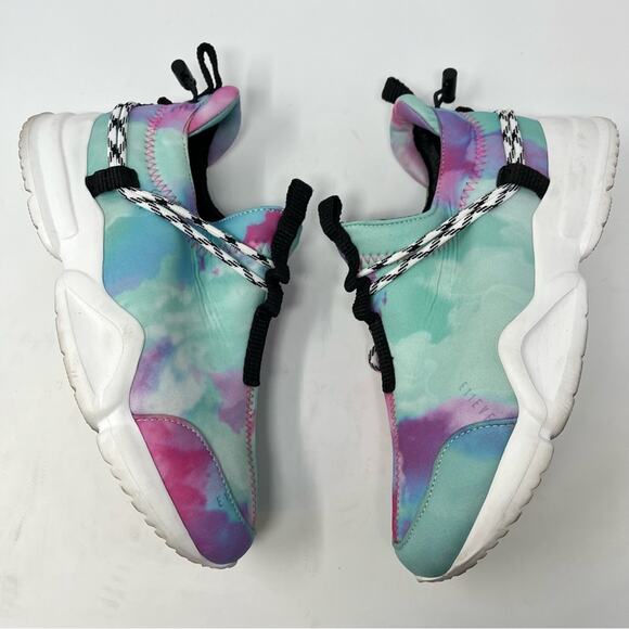 John Geiger Shoes E11even Miami X John Geiger Collab 002 Low Tie Dye Mens Size 6 main image 7